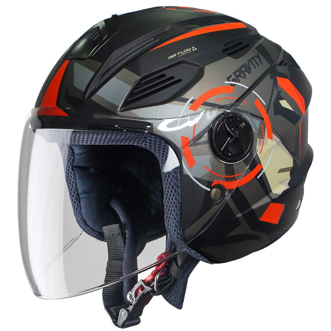 Steelbird SBA-6 7Wings Gravity Open Face ISI Certified ABS Helmet (B08SCGN1QF) Amazon Price History, Amazon Price Tracker
