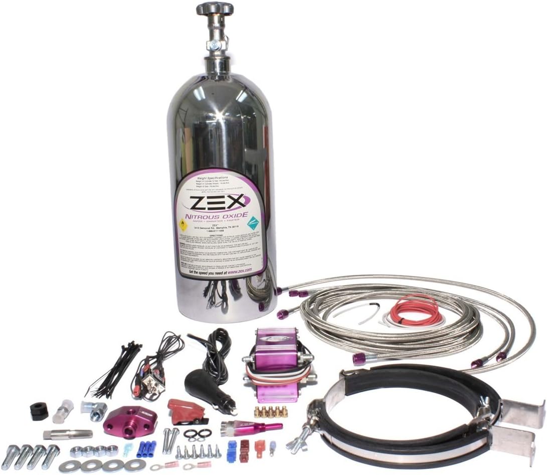 ZEX 82047P EFI Truck Polished Nitrous System