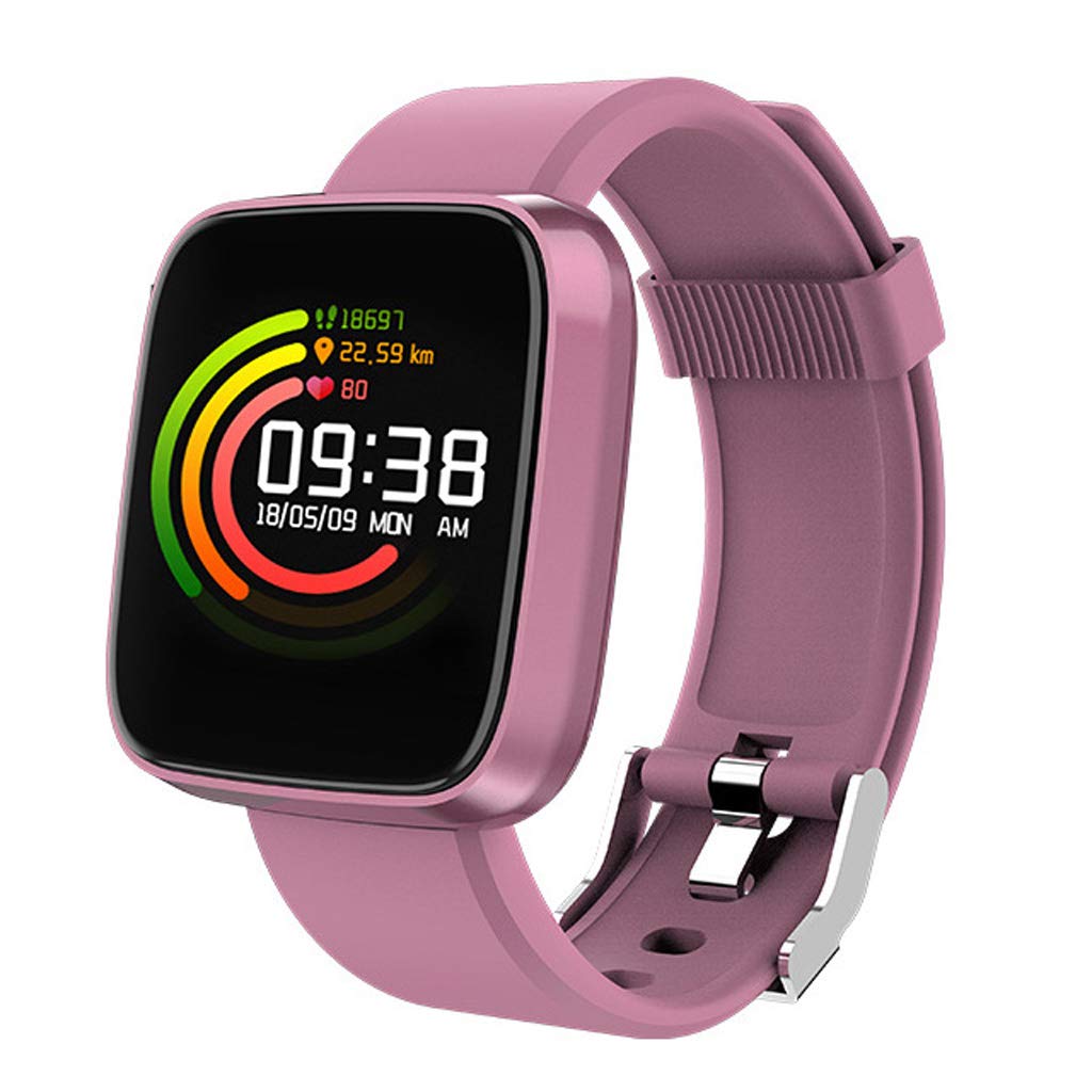 Activity Tracker Fitness Tracker Reloj Inteligente con Podómetro, Monitor De Frecuencia Cardíaca Monitor De Sueño Pulsera Impermeable, para Niños Hombres Mujeres Adroid iOS