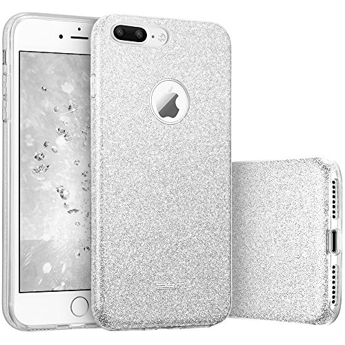 ESR iPhone 7 Plus Case,Glitter Sparkle Bling Case [Three Layer] for Girls Women [Shock-Absorption] for 5.5