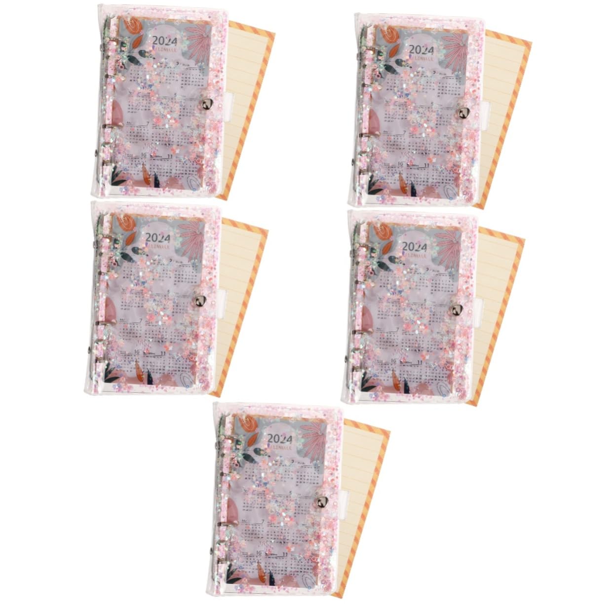 EXCEART 5 Ensembles registre des sables mouvants Des cahiers mini classeur cahier de note cahier d'écriture cahier d'ecriture calepin de note bloc-notes bricolage à feuilles mobiles papier