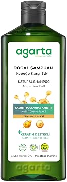 Agarta Natural Dandruff Effective Shampoo 400 ml VEGAN, UNSALTED