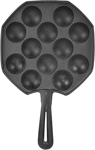 Sartén de huevo para freír sartén para panqueques de hierro fundido de alta resistencia multiusos para cocina