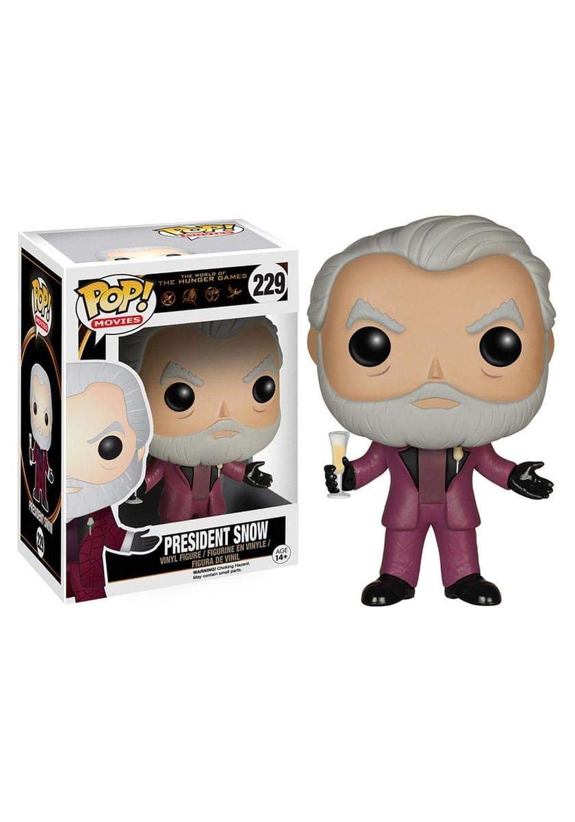 Funko 6188 - The Hunger Games, Pop Vinyl 229 President Snow, 10 cm