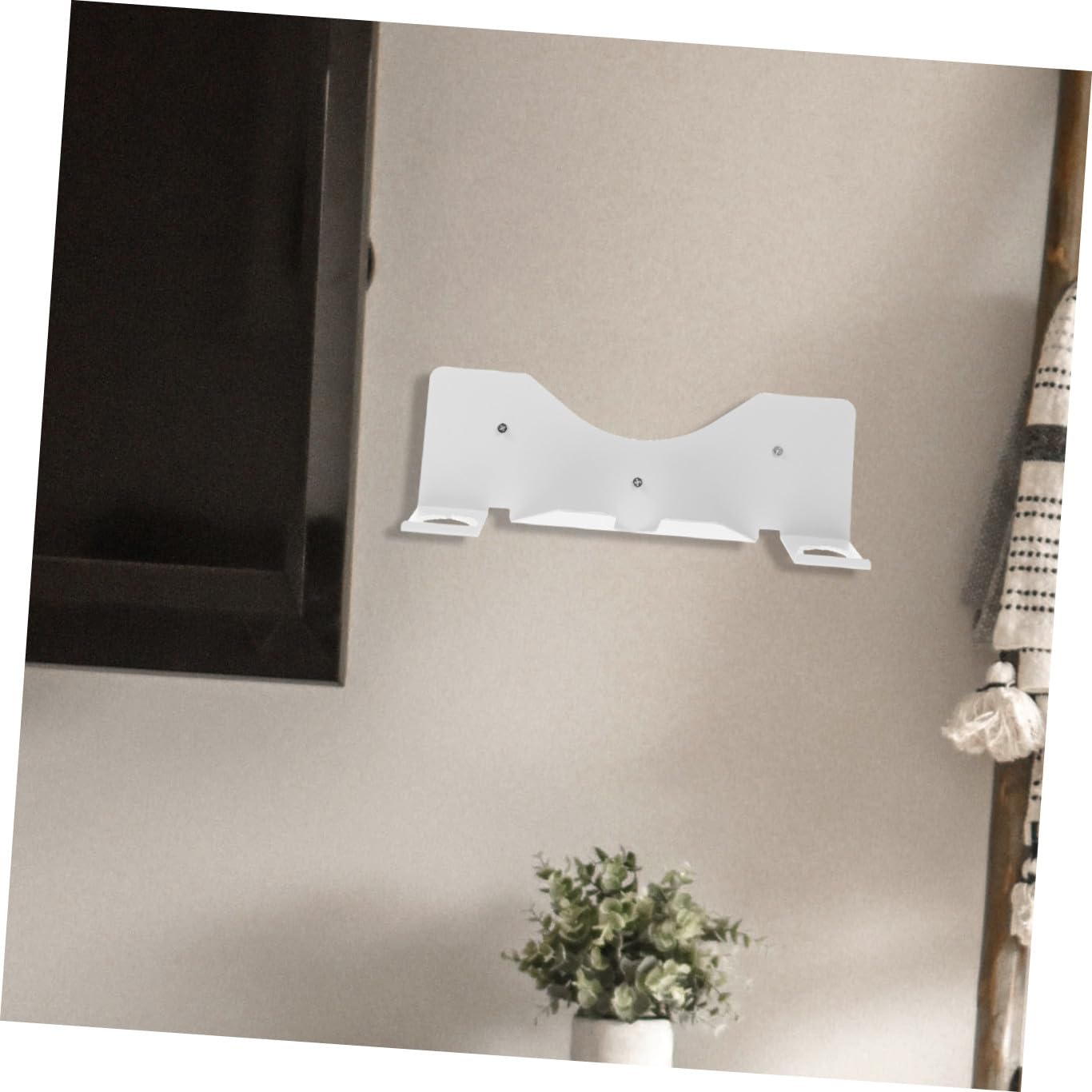 Supporto a Parete per Visore Vr in Ferro Bianco Gancio | Visore e Controller, Funzione Display e Organizzazione, Portatile, Adatto a Negozio e Uso Quotidiano