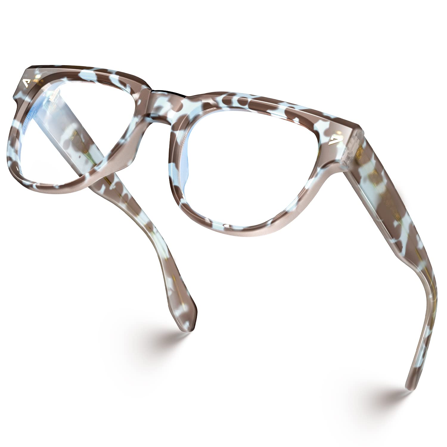 Square TR90 Blue Light Blocking Glasses with Anti Glare Computer Glass Woman and Men SAGE