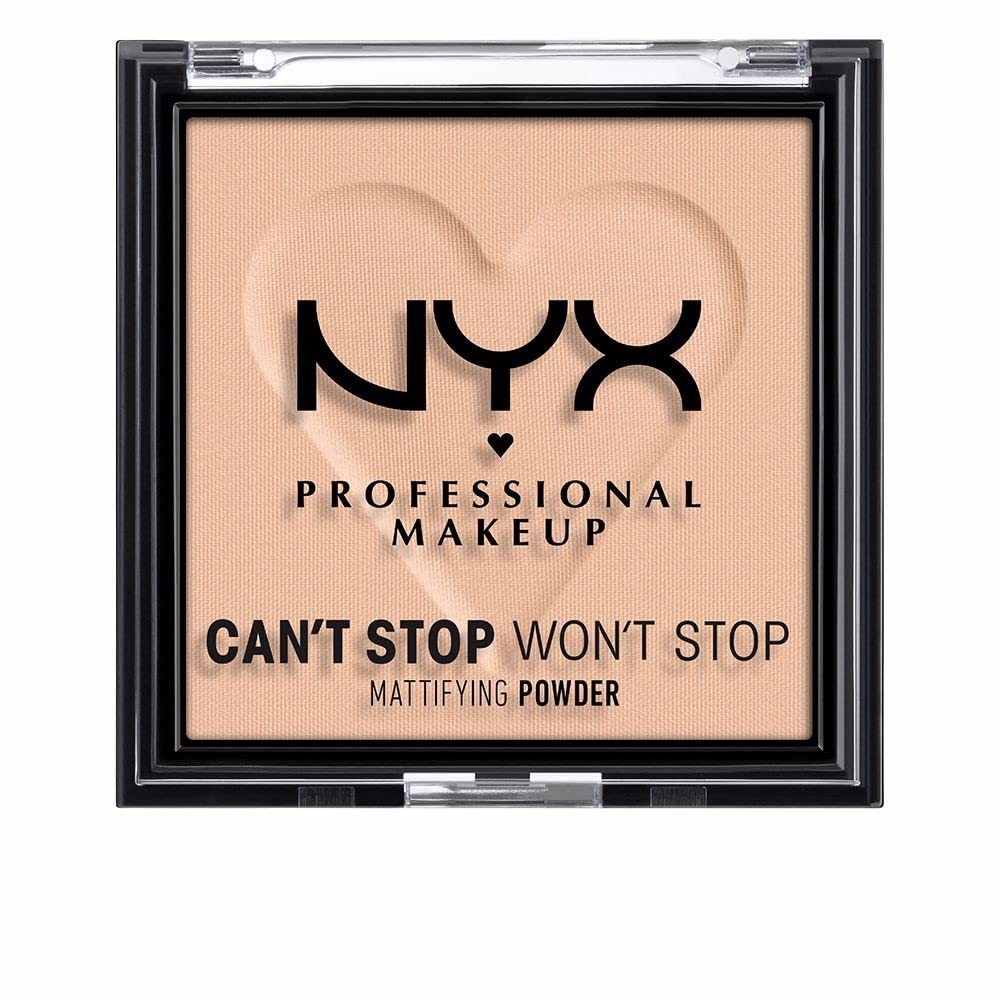 NYX PROFESSIONAL MAKEUPCan't Stop Won't Stop Mattifying Pressed Powder - Light Medium