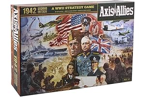 Axis & Allies 1942: The Second Edition WWII Strategy Board Game