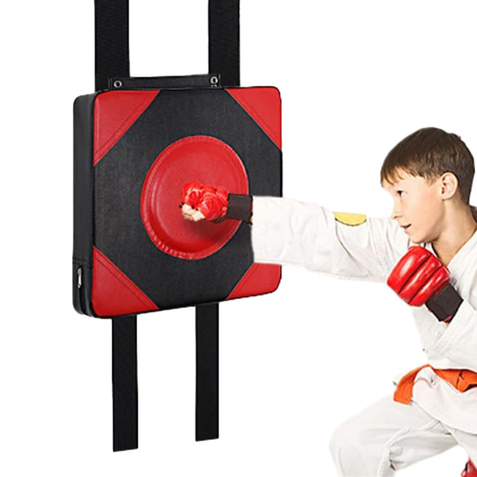 Box Target, pad regolabile da parete, dispositivo fitness per cardio a casa, allenamento per adulti, danza familiare