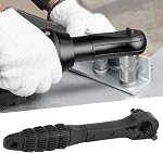2-in-1 Drill Chuck Key Wrench for Electric Drills Power Tools Ratcheting Socket with 12.7mm 17.5mm Dual-Sized Heads Compatible