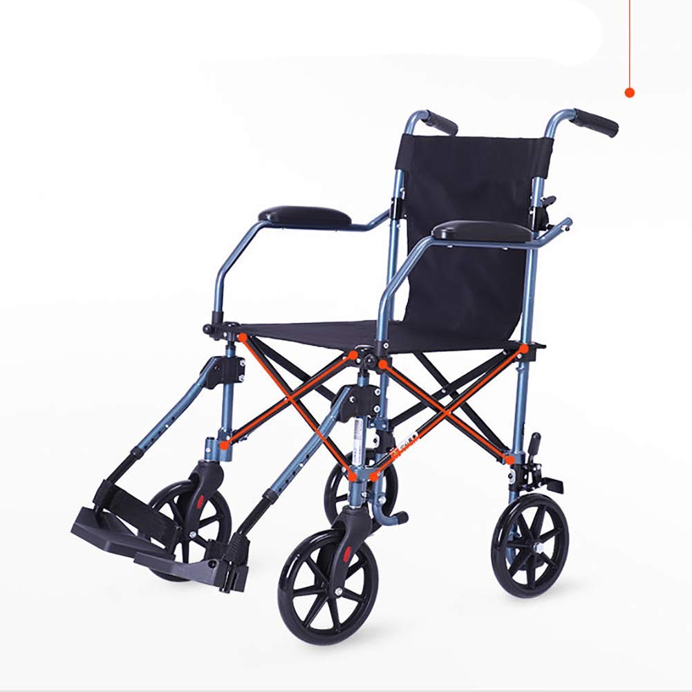 Fauteuil Roulant Portable Automoteur De Transport Mobile, Pliable, Portable, Ultraléger, Pour Personnes Âgées, Voyageant, Petite Brouette, Avion, Voyage, Fauteuil Roulant Portable Autopropulsé