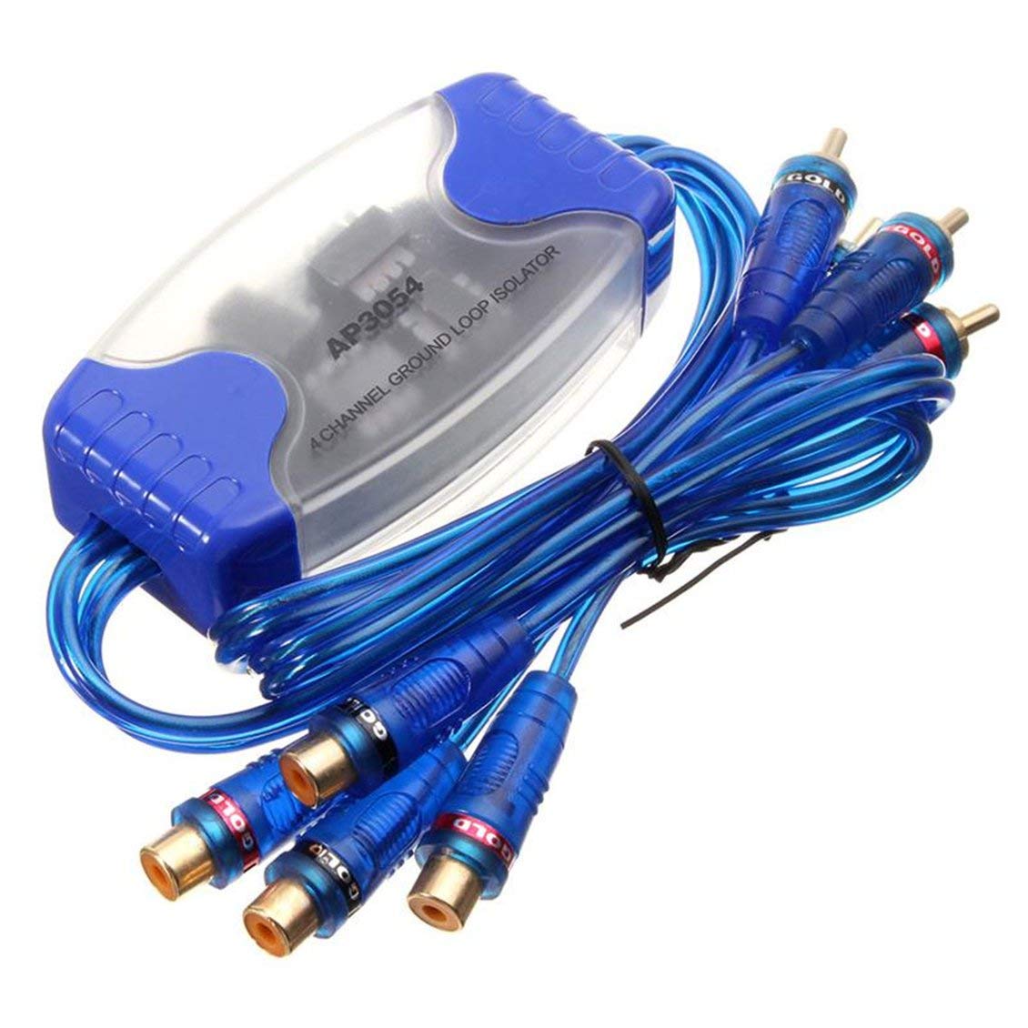 Buy 4Channel RCA Audio Noise Filter Suppressor Ground Loop Isolator