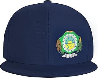 Coat of Arms of Boa Vista Snapback Hat for Men Woman Baseball Cap Trucker Dad Hat Flat Bill Brim Black