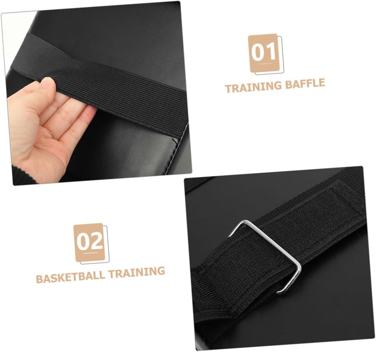 2pcs Basketball Versus Board Blocking Pad Supple Blocking Mat Handheld Pad Mat for Sports