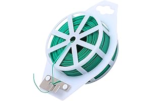 GSM Brands Green Twist Ties for Garland