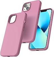 Vista 21 de TOCOL Funda delgada de silicona para iPhone 11 de 6.1 pulgadas, ajuste preciso, antideslizante, protección contra caídas, color gris lavanda
