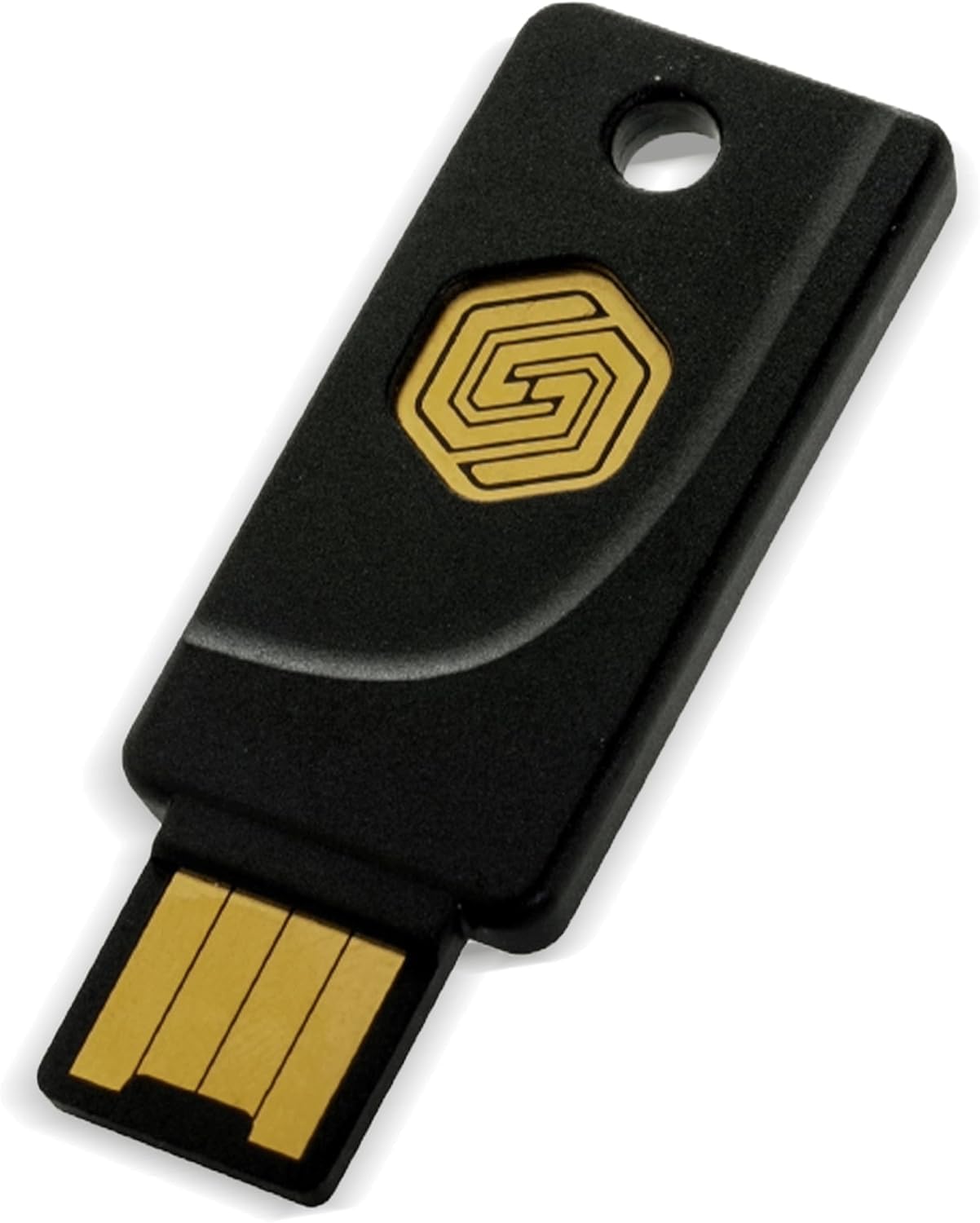 USB-A/NFC Security Key, FIDO2 Certified, IP68 Waterproof, Multi-Protocol 2FA Device for Account Protection