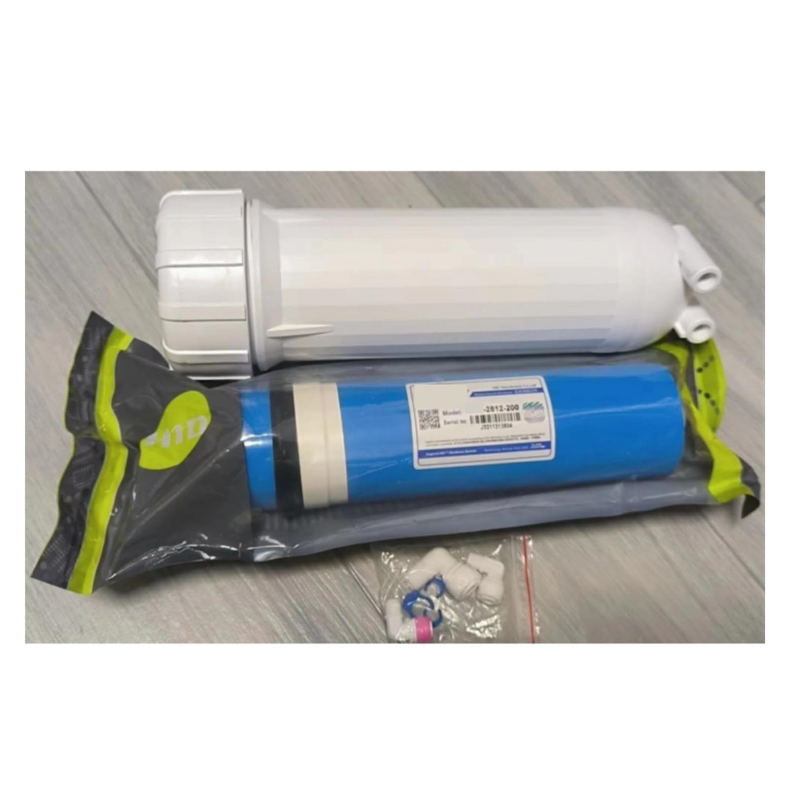 200GPD Wymiana filtra wody do odwróconej osmozy 2812-200 Membrana Ro + Obudowa filtra wody do osmozy 1/4 Szybki link Z funkcją filtracji o wysokiej wydajności