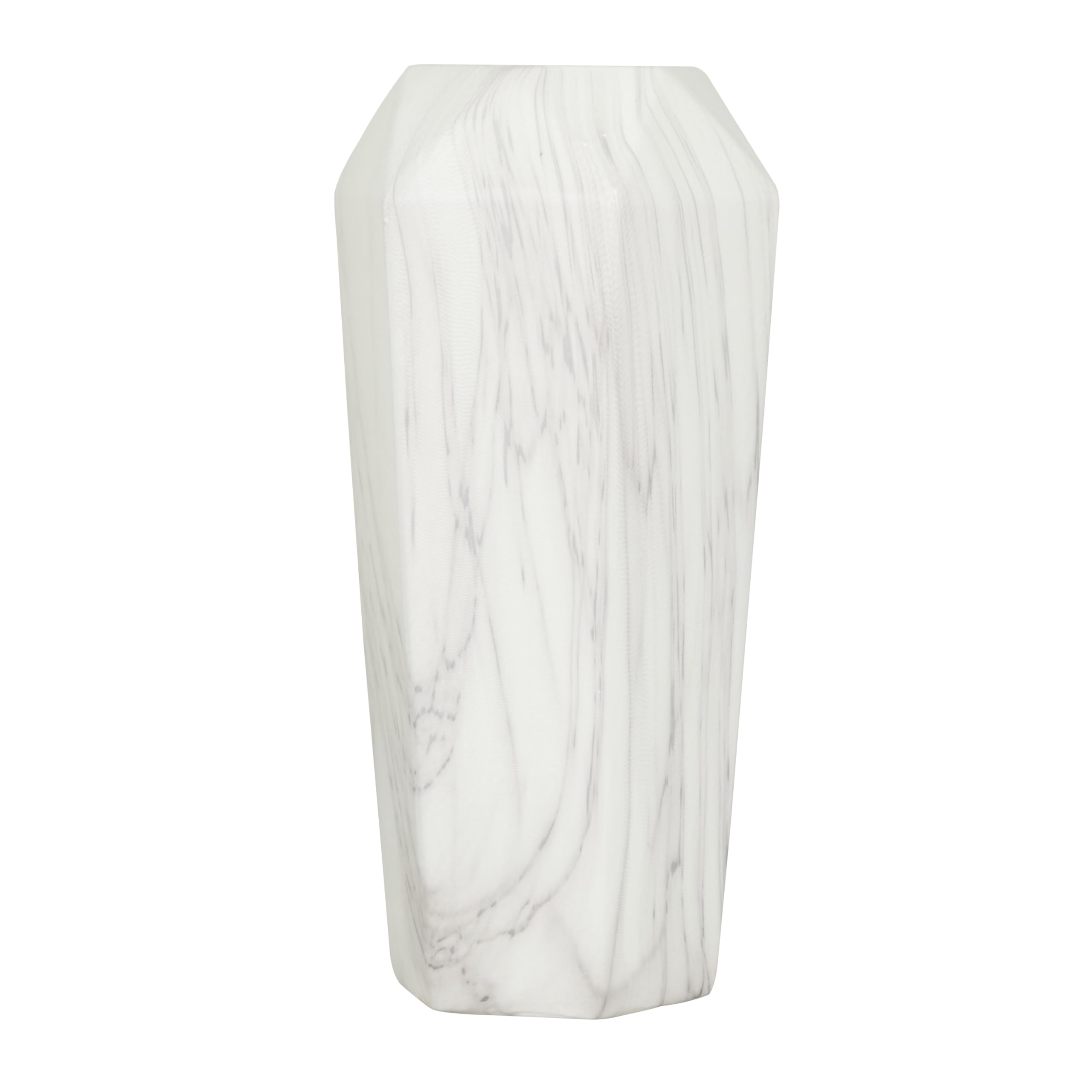 Amazon.com: Deco 79 Ceramic Decorative Vase Faux Marble