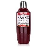 Vista 25 de Amoretti - Mezcla premium de martini Lemon Drop, 7 porciones por botella (796 ml), perfecta para cócteles, bebidas alcohólicas, mocktails, martinis