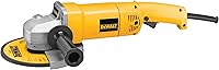 DEWALT DW840 7-Inch Angle Grinder, 13-Amp Motor, 8000 RPM, Dust Ejection System - Powerful Corded Tool for Metal Grinding & Cutting