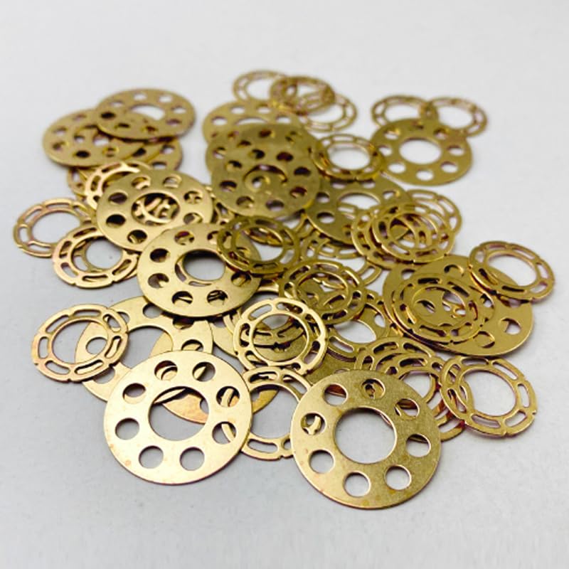 Echeson 2PCS Custom Gasket Brass Washer Fits for Chris Reeve Large Sebenza, Umnumzaan
