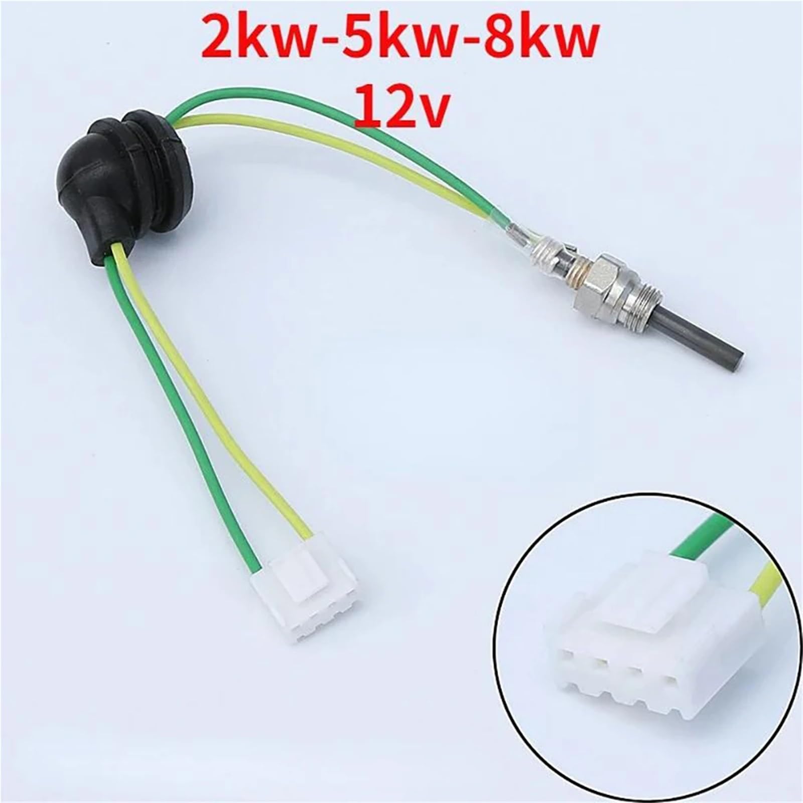 nagrzewnica powietrza 12V 7PCS Samochodowy Air Diesel Ceramic Glow Świece + Zestaw Uszczelek Grzałka 2-8 kW Samochodowy Ogrzewacz Postojowy Akcesoria Samochodowe