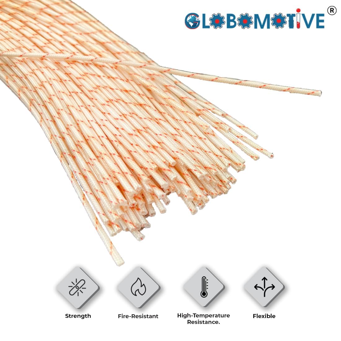 Fiberglass Wire Sleeve - Heat & Rodent Protection -4
