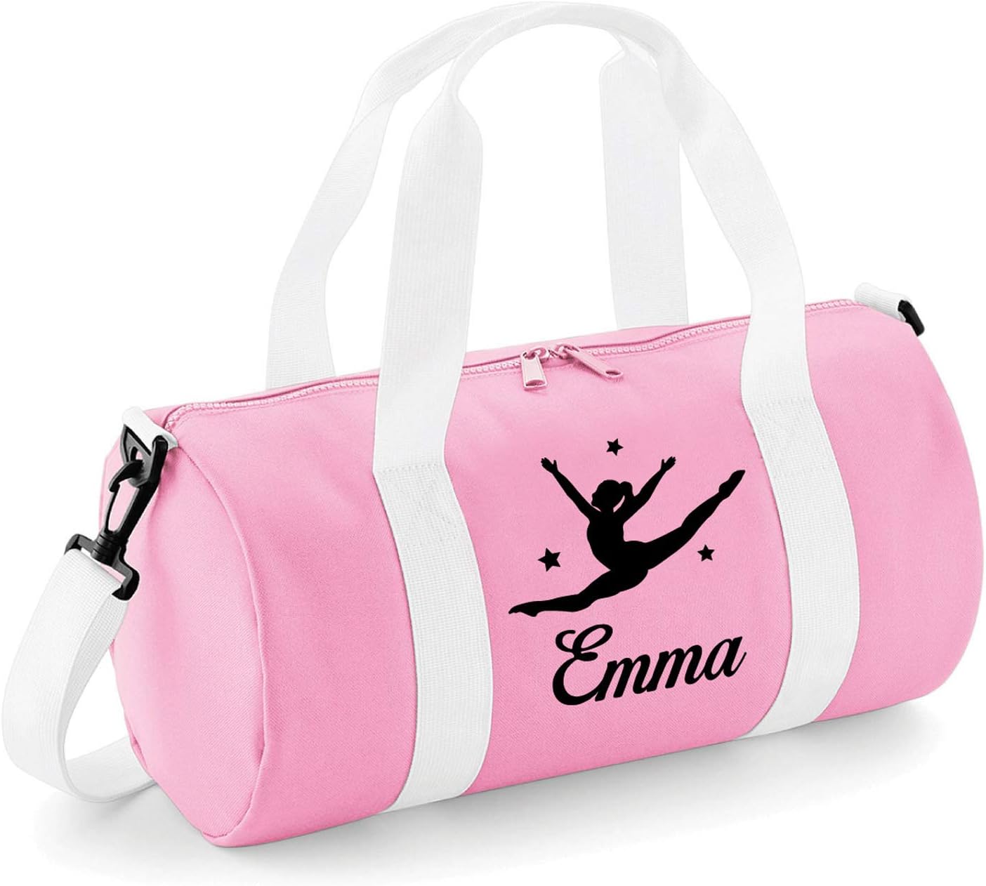 beyondsome Personalised Split Jump Girls Ladies Dance Gymnastics Kit Bag