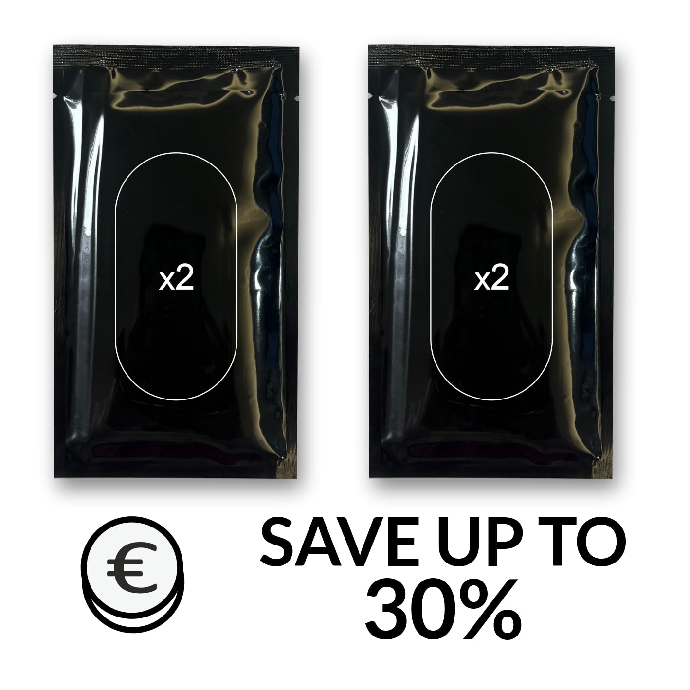 2 Ersatzsätze mit 2 Gel-Pads – 100% kompatibel mit BODIFY EMS Bauchtrainer Pro, und EMS Potrainer Pro – Sparen Sie 30% bei Ihrer Bestellung