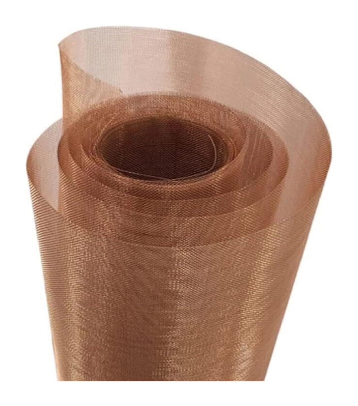 Malla de cobre puro de 40 mesh hecha con alambre tejido de cobre rojo 1x8m