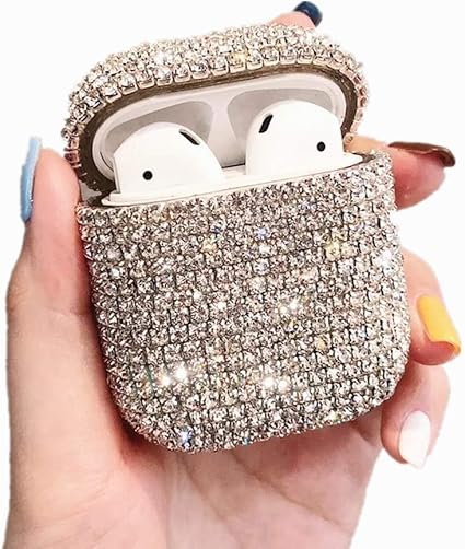 Amazon Emikal エアーポッズ収納ケース エアーポッズ キラキラ おしゃれ 保護ケース Airpods Pro Emikal イヤホン ヘッドホンケース