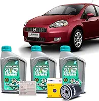 Kit Troca de Oleo 5w30 e Filtro Fiat Punto Fire 1.4 8v 2007 a 2012