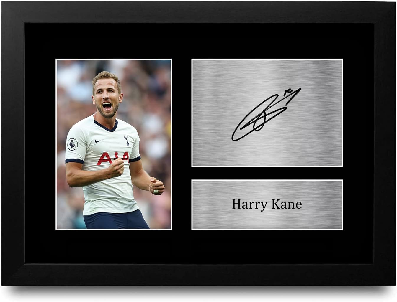 HWC Trading FR Harry Kane Gifts Signed A4 Printed Autograph Tottenham Hotspur Spurs Gift Framed Print Photo Picture Display