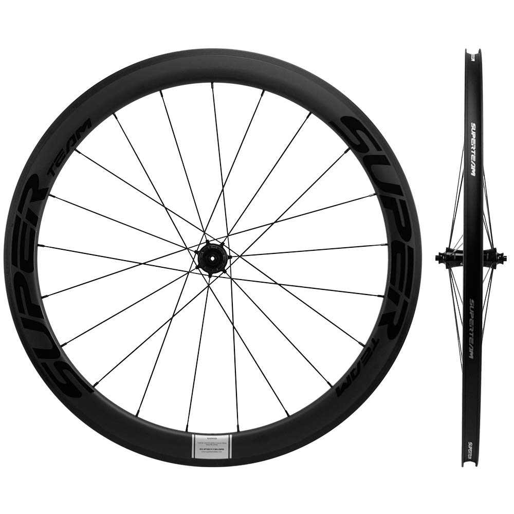 Amazon | SUPERTEAM ホイールセット 700c 50mm クリンチャー カーボン