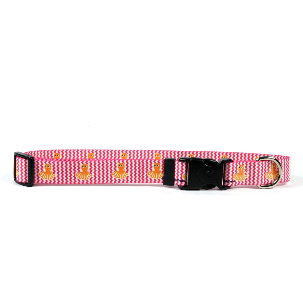 Yellow Dog Design Playful Octopus Dog Collar-Size Teacup-3/8 inch Wide and fits Neck Sizes 4 to 9 inches