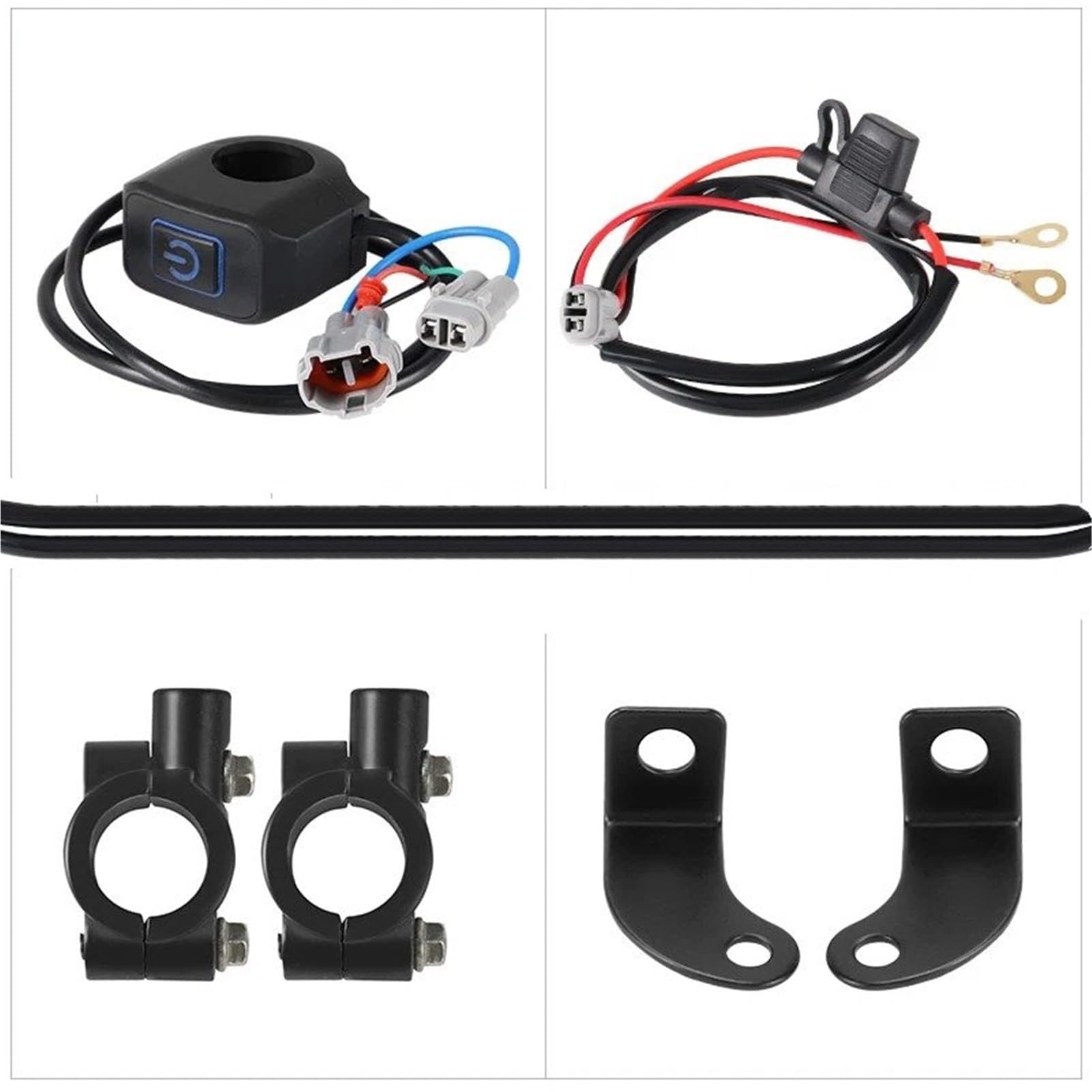Moto Fari Stradali Spot Light Beam Per Faro Anteriore A LED Per Moto Per Cross CRF250F CRF110 TTR110 YZF450