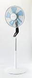Rowenta VU5670F0 Ventilateur sur Pied Turbo avec Télécommande Silence Extrême 40 cm Silencieux Minuterie Oscillation 5 Vitesses 70W Ventilation Gris et Noir - 3