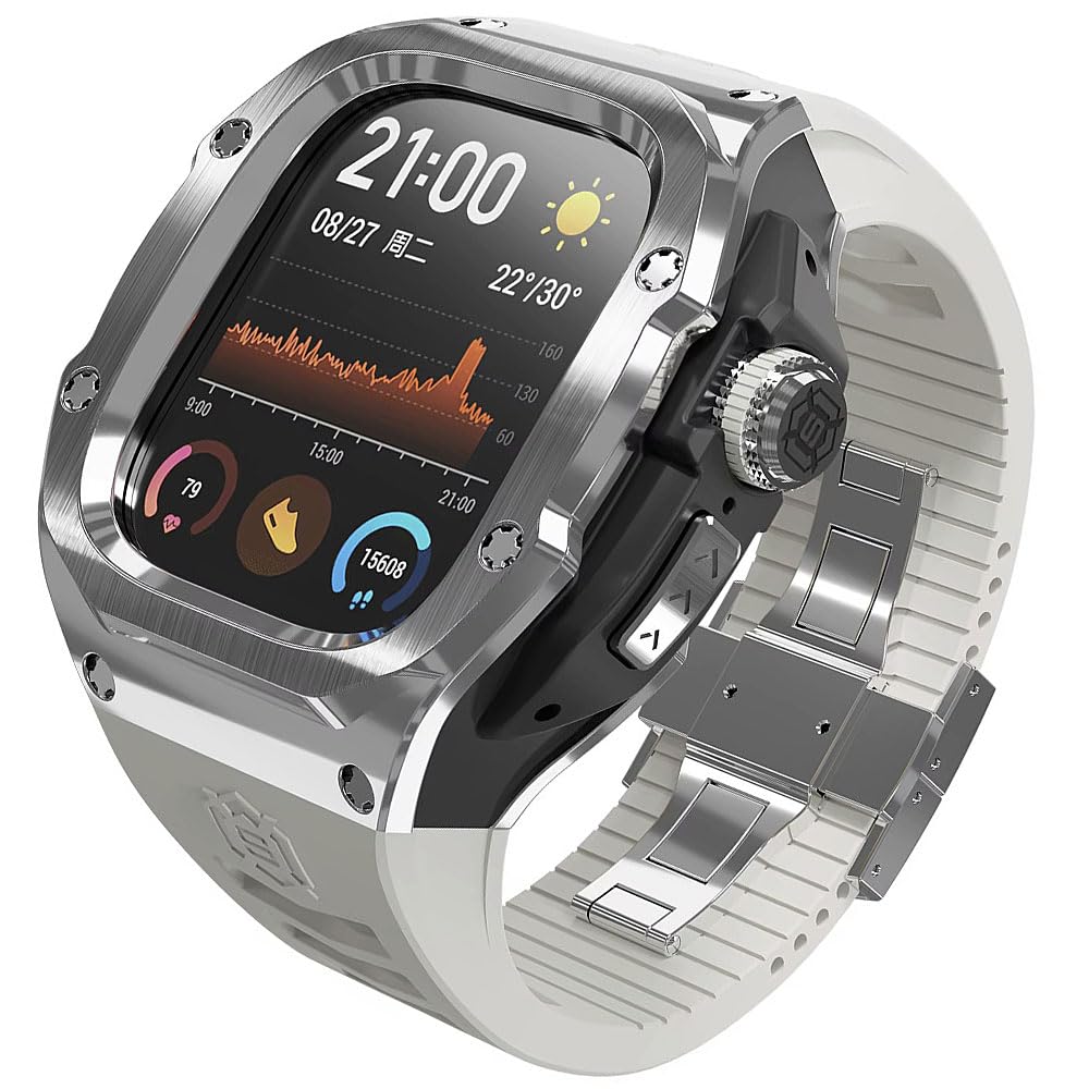 Amazon.co.jp: アップルウォッチ 用 ウルトラ ULTRA 49mm ステンレス