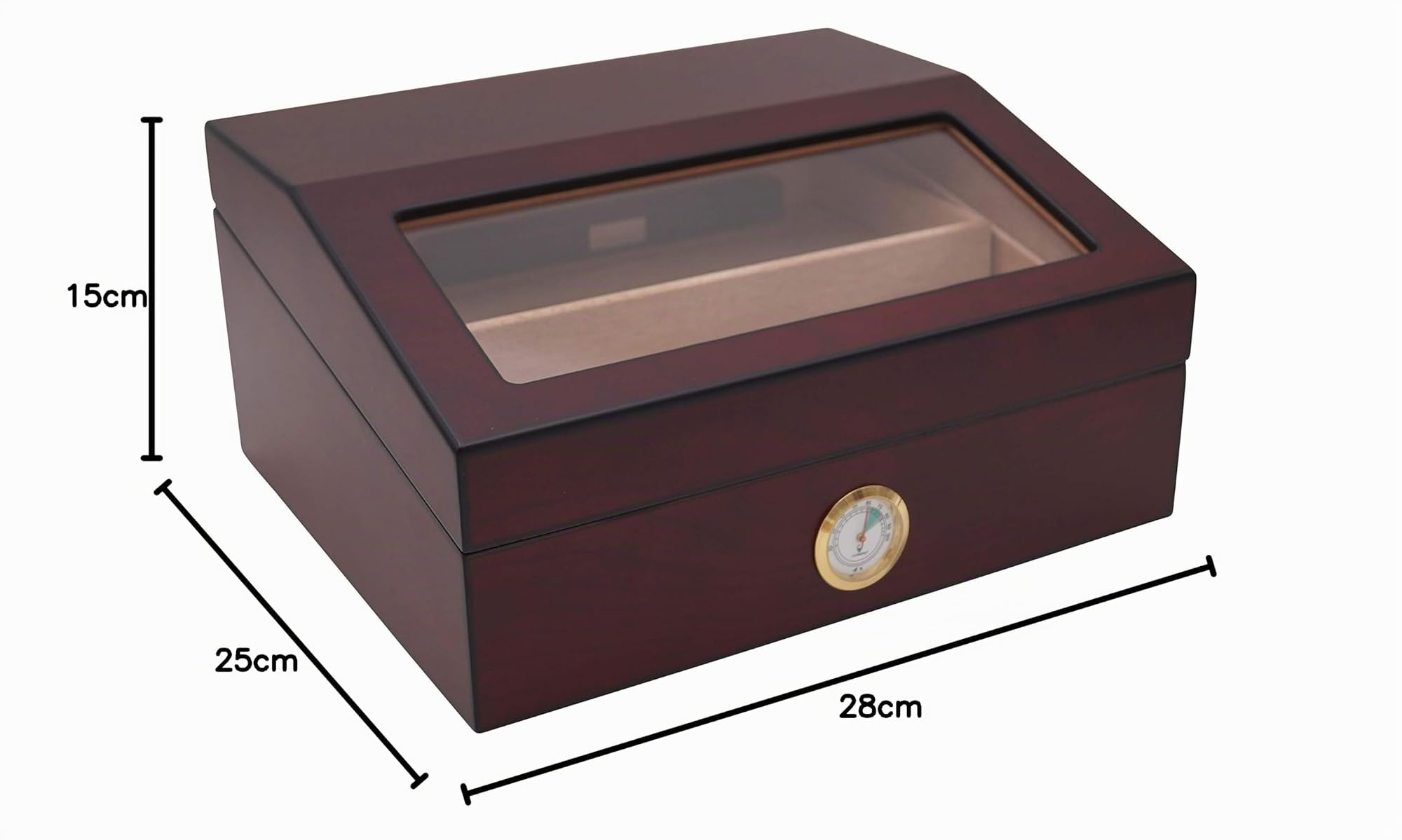 GERMANUS Humidor per Sigari, Vetrina Heinrich, 237