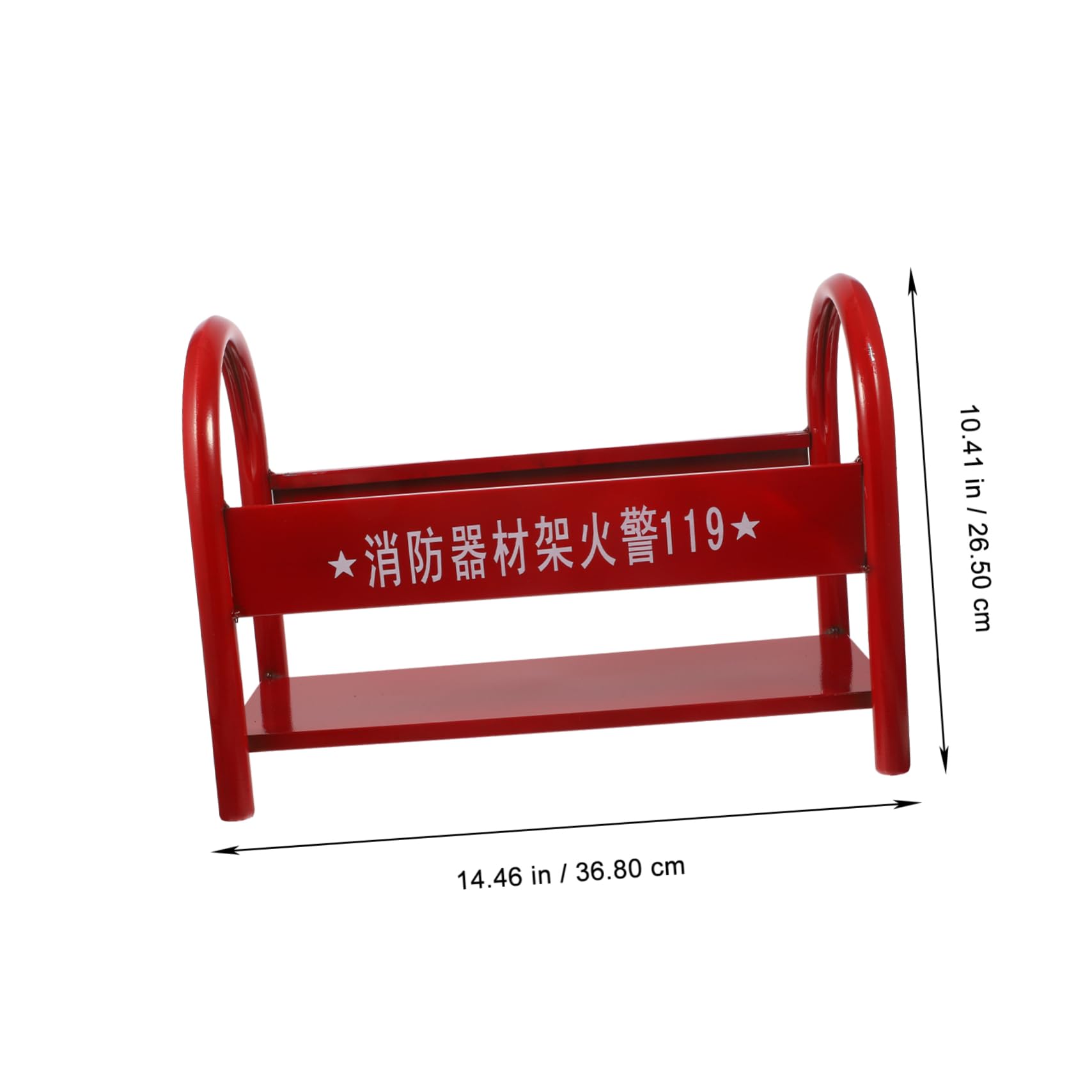 Soporte De Metal Para Extintor De Incendios Estante Resistente Para Almacenamiento De Extintores Para Oficina y Hogar Diseño Práctico y Seguro