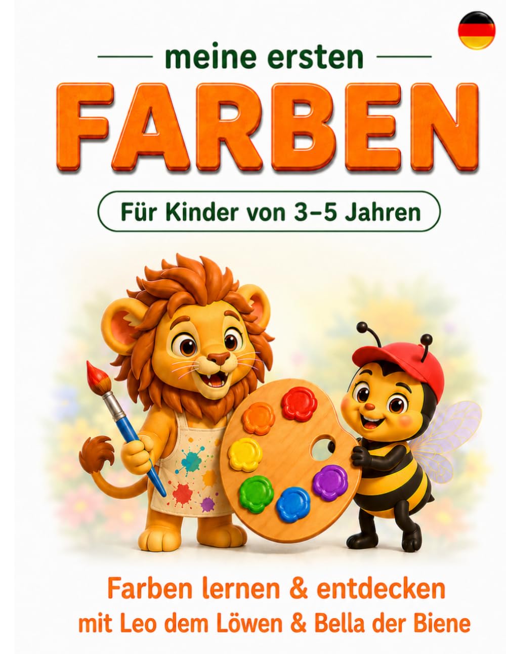 Meine ersten FARBEN: Farben lernen & entdecken mit Leo dem Löwen & Bella der Biene (Leo & Bella Kinderwelt)