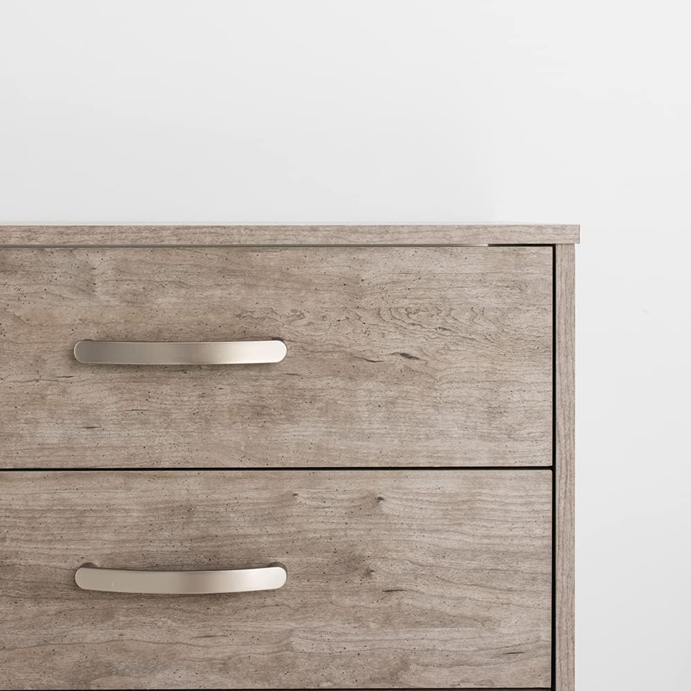 Signature Design by Ashley Flannia Scandanavian 6 Drawer Dresser, Vintage Gray : Everything Else