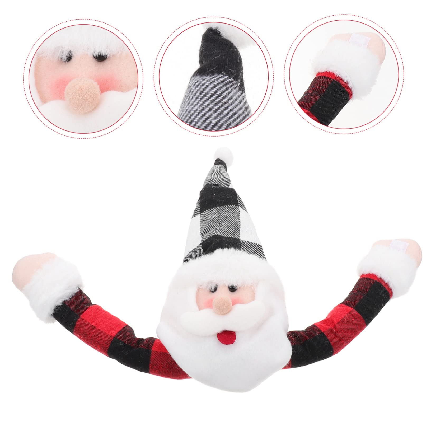 Cabilock Lot De 5 Embrasses De Rideaux Magnétiques Élégantes pour Noël Idéales pour Les Fêtes De Noël