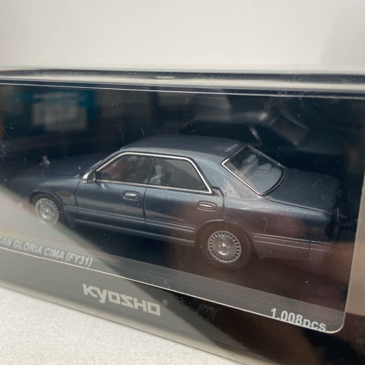 Amazon.co.jp: Kyosho 1/43 Nissan Gloria Cima FY31 Grayish Blue