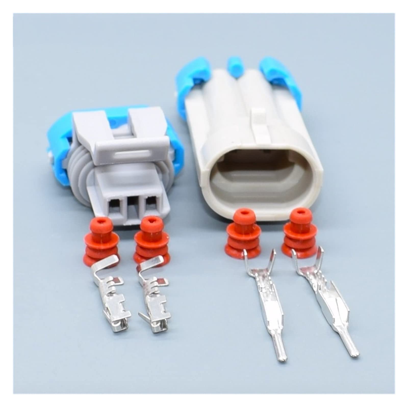 WEFITZ 2-poliger Elektro-Jet-Ventilstecker Automative Stecker 