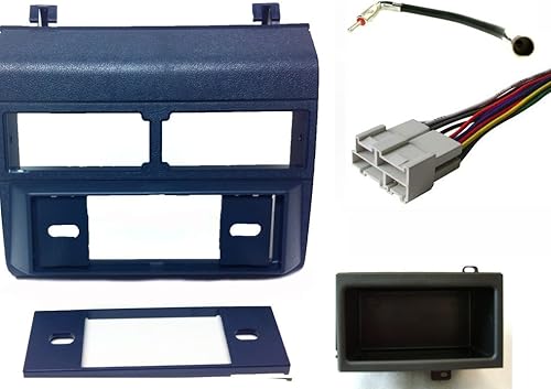 Miniatura 4 de Arnés de cables, kit de tablero, adaptador de antena y bolsillo para radio para Chevy Chevrolet GMC 1992-94 Suburban, Yukon, Blazer y camioneta