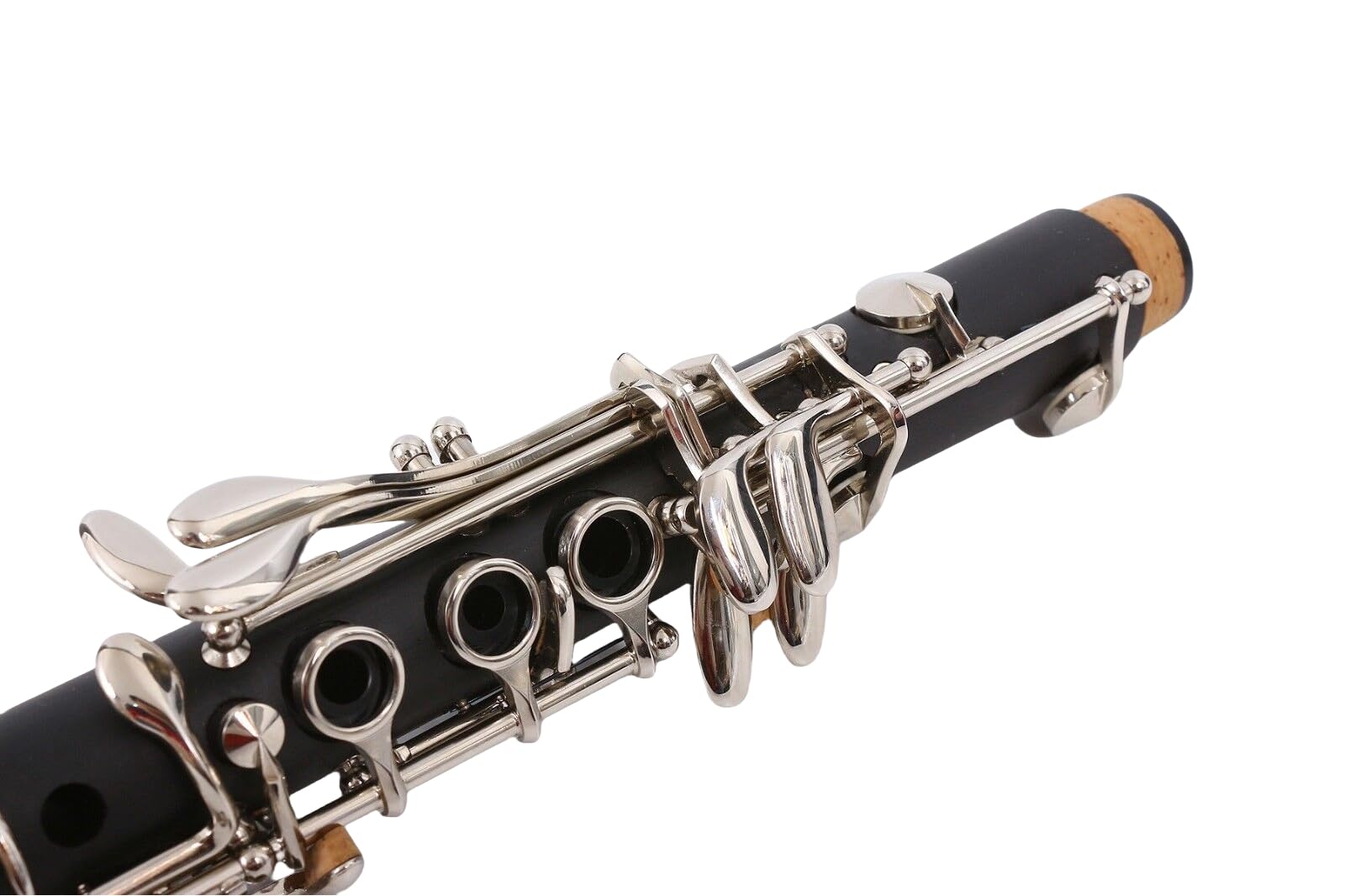 Clarinetto professionale in ebanite con chiave in Mib e flat clarinetto buon suono con custodia (tasto eb)