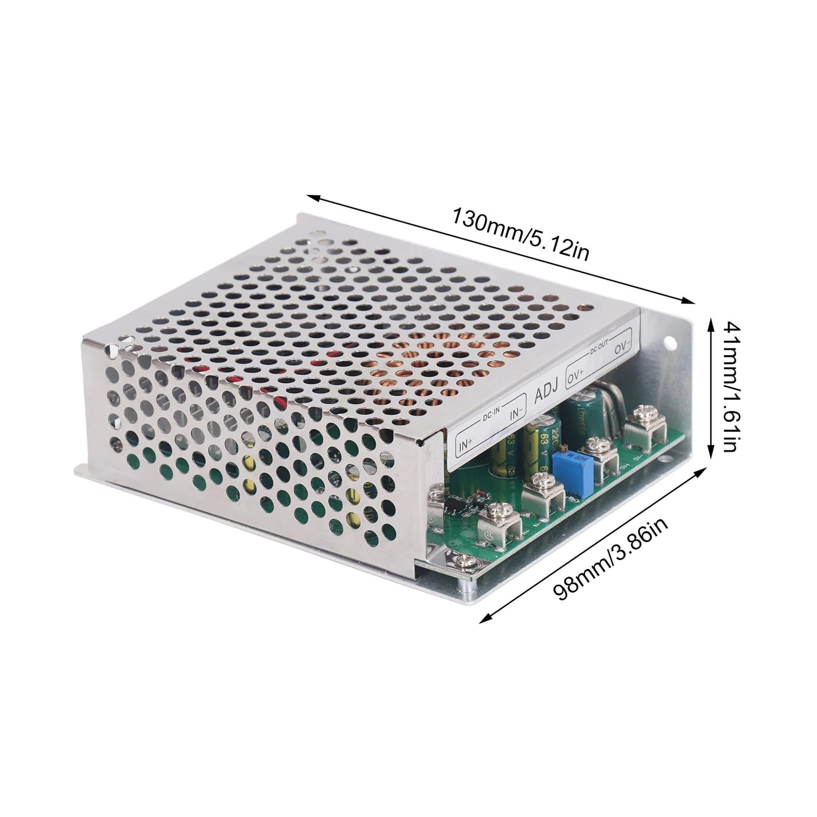 Modulo buck step-down da 25-90 V a 2,5-50 V da 1000 W 50 A con ventola