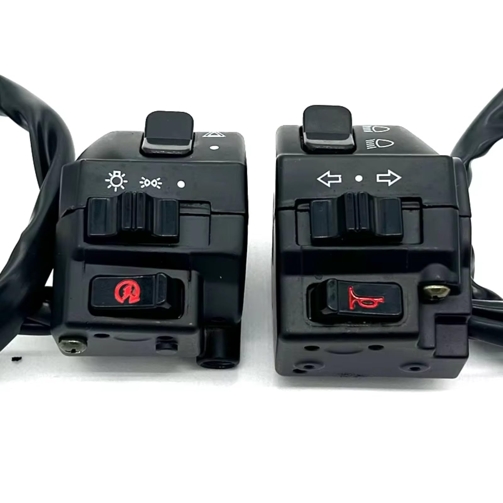 Controlador De Luces Motocicletas 7/8" 22MM, para Botones De Control De Faros De Señal De Giro Universales, Claxon De Moto